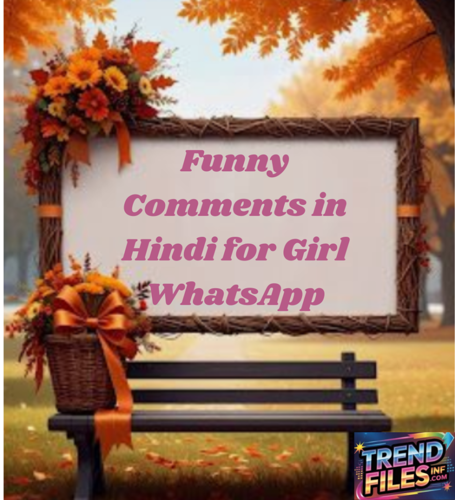 Funny Comments in Hindi for Girl WhatsApp