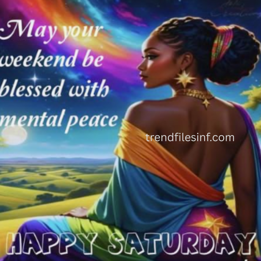 Happy Saturday, Blessing, an African American