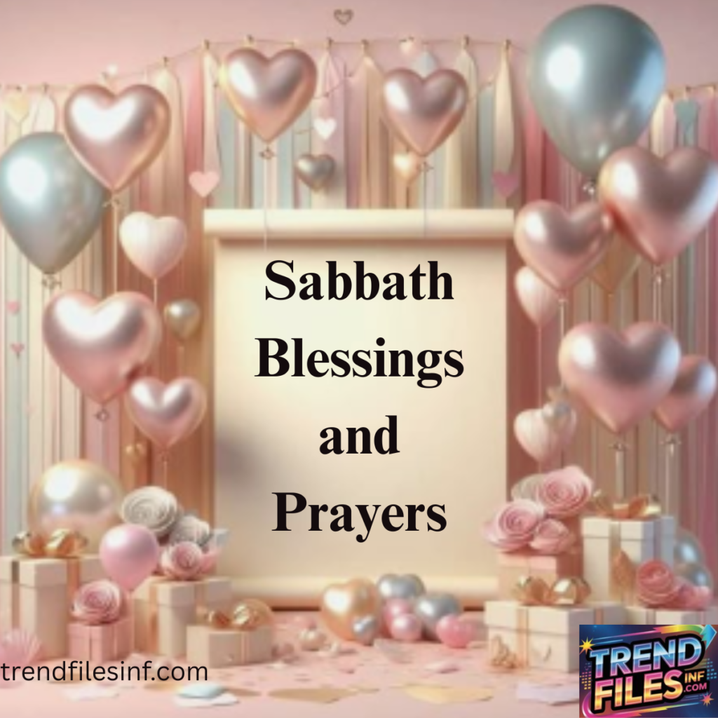 Sabbath Blessings and Prayers