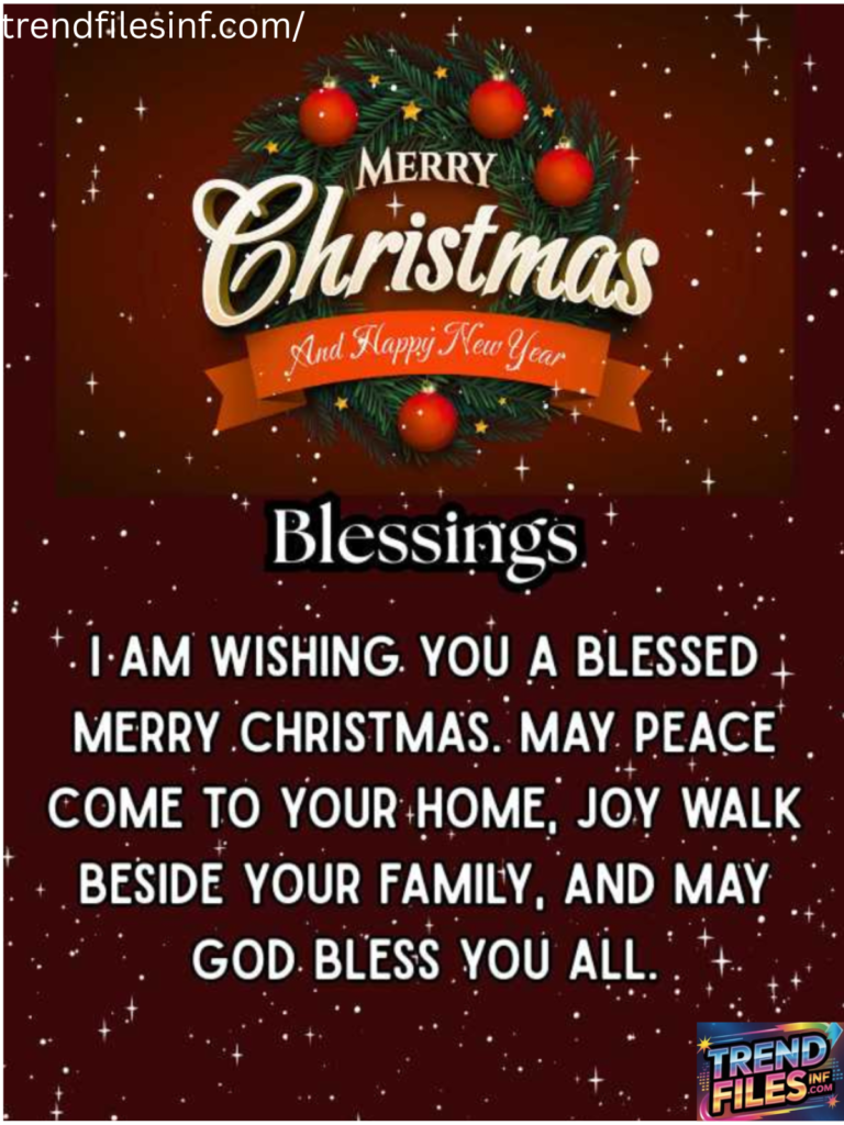Christmas Blessings with Images