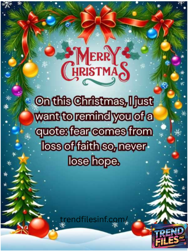 Tiny Motivational Christmas Blessings Quotes