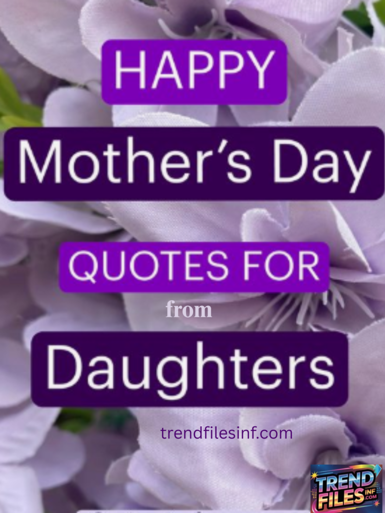 Heart touching Mothers Day quotes from daughter
