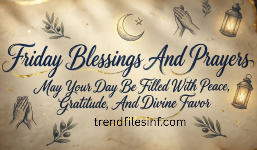 Friday Blessings And Prayers Images