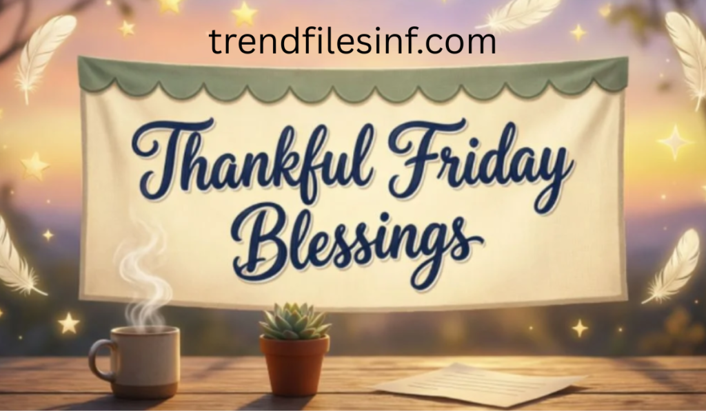 Thankful Friday Blessings