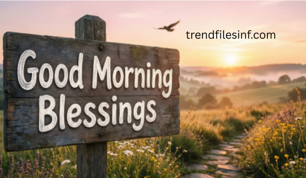  Inspirational Good Morning Blessings, 