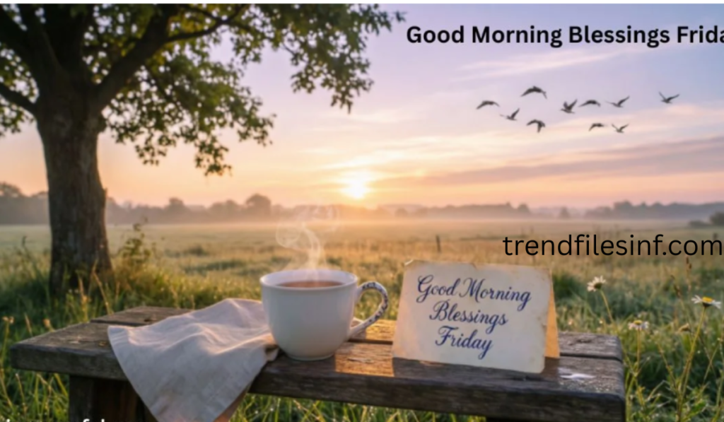 Good Morning, Blessings Friday