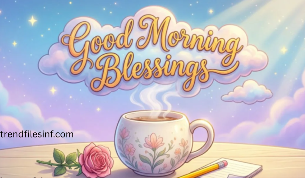 Good Morning Blessings Pinterest
