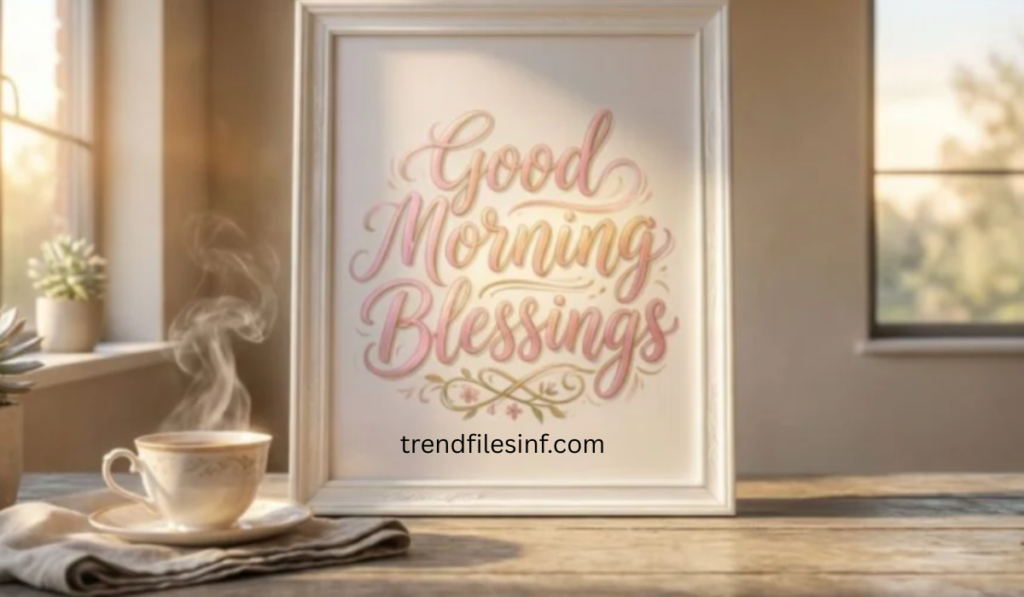 Good Morning Blessings Quotes