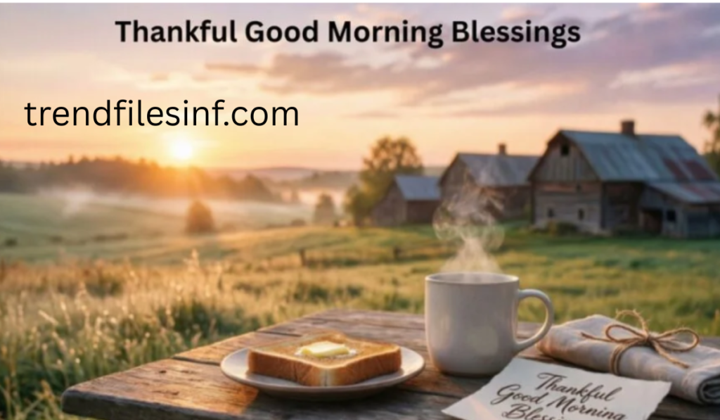 Thankful Good Morning Blessings