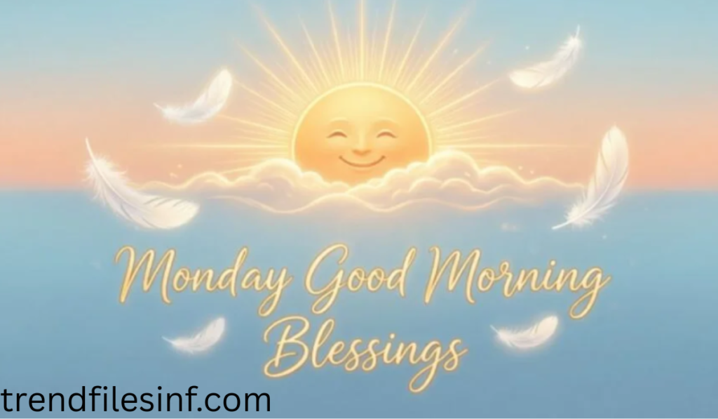 Monday Good Morning Blessings