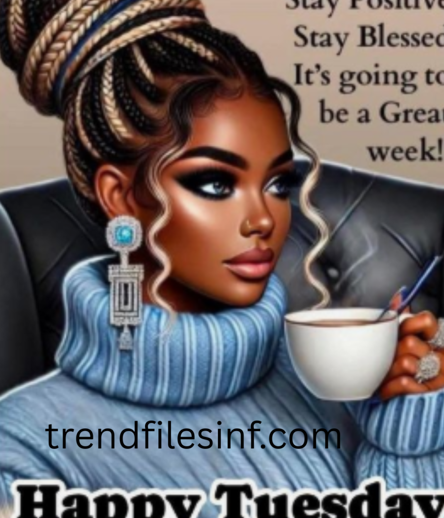 Happy Tuesday, Black Woman