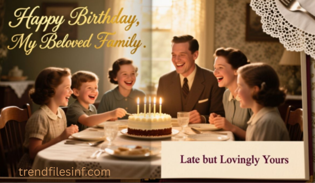 Birthday Wishes For Family