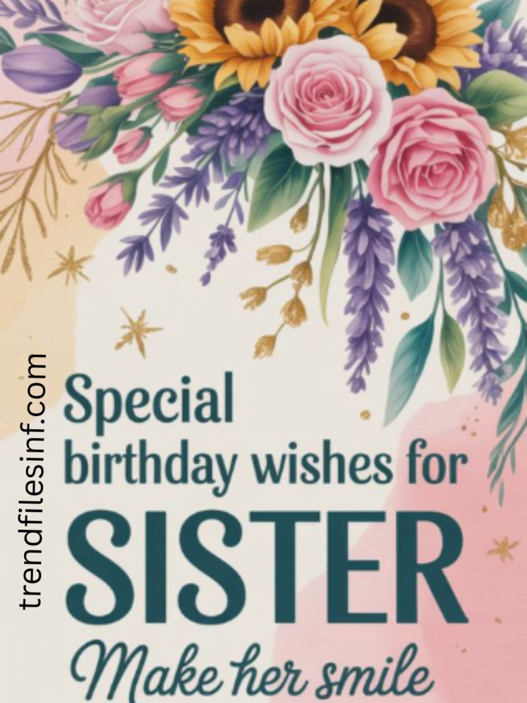 Birthday Prayer for My Sister

