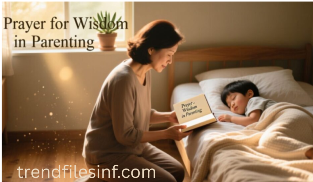 Prayer for Wisdom in Parenting