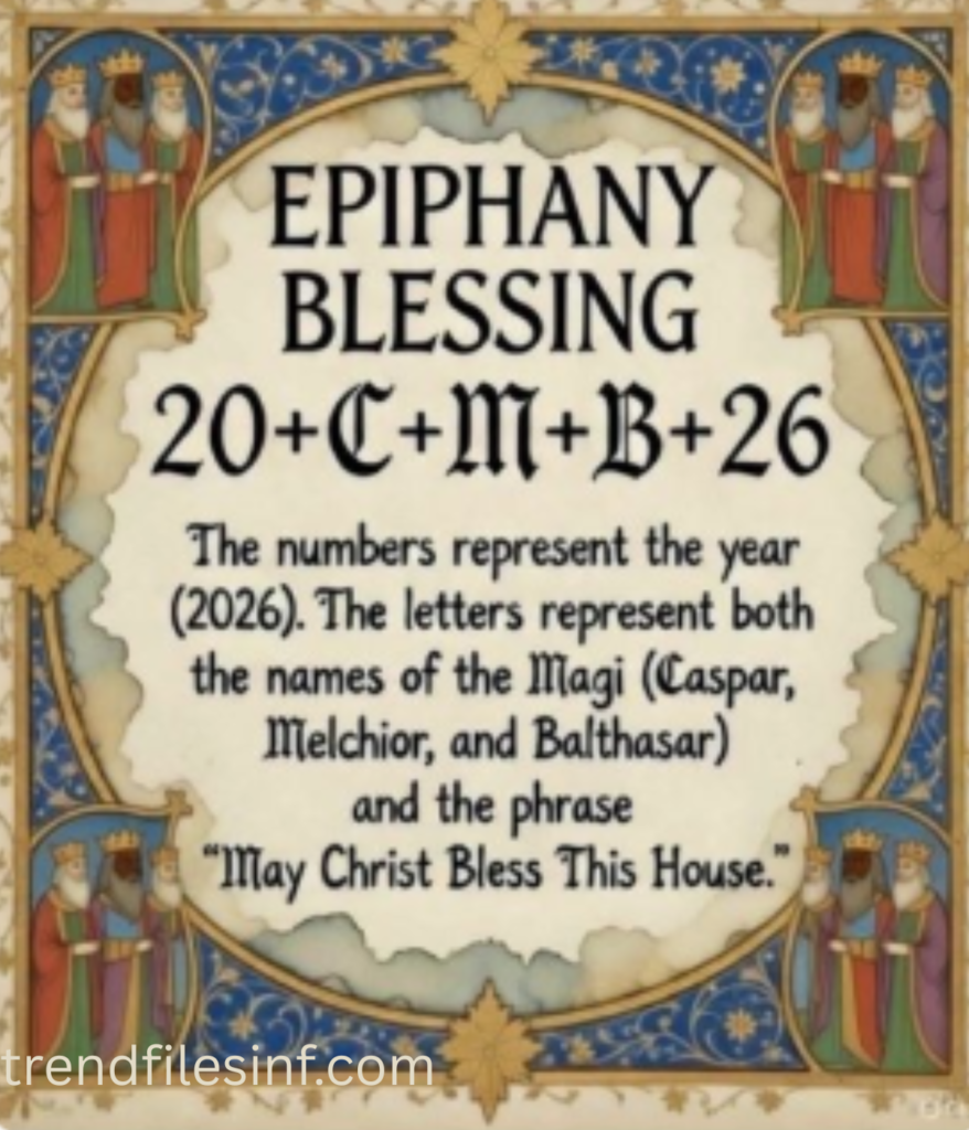 Epiphany Blessing Is Important for Families