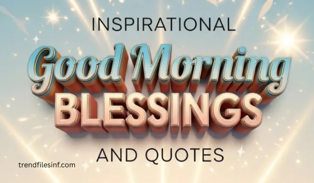 l Good Morning Blessings and Quotes