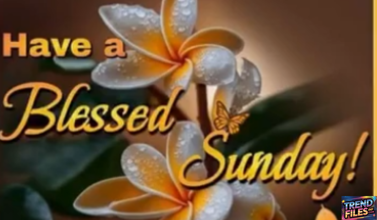 Sunday Morning Blessings