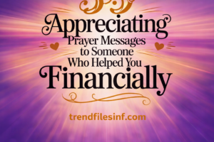 Appreciation Prayer Messages