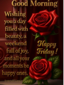 Beautiful Friday Blessings