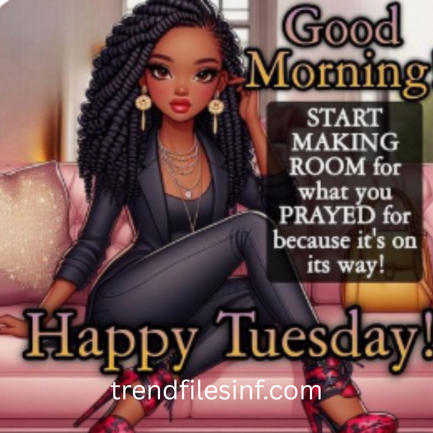 African American Tuesday Blessings